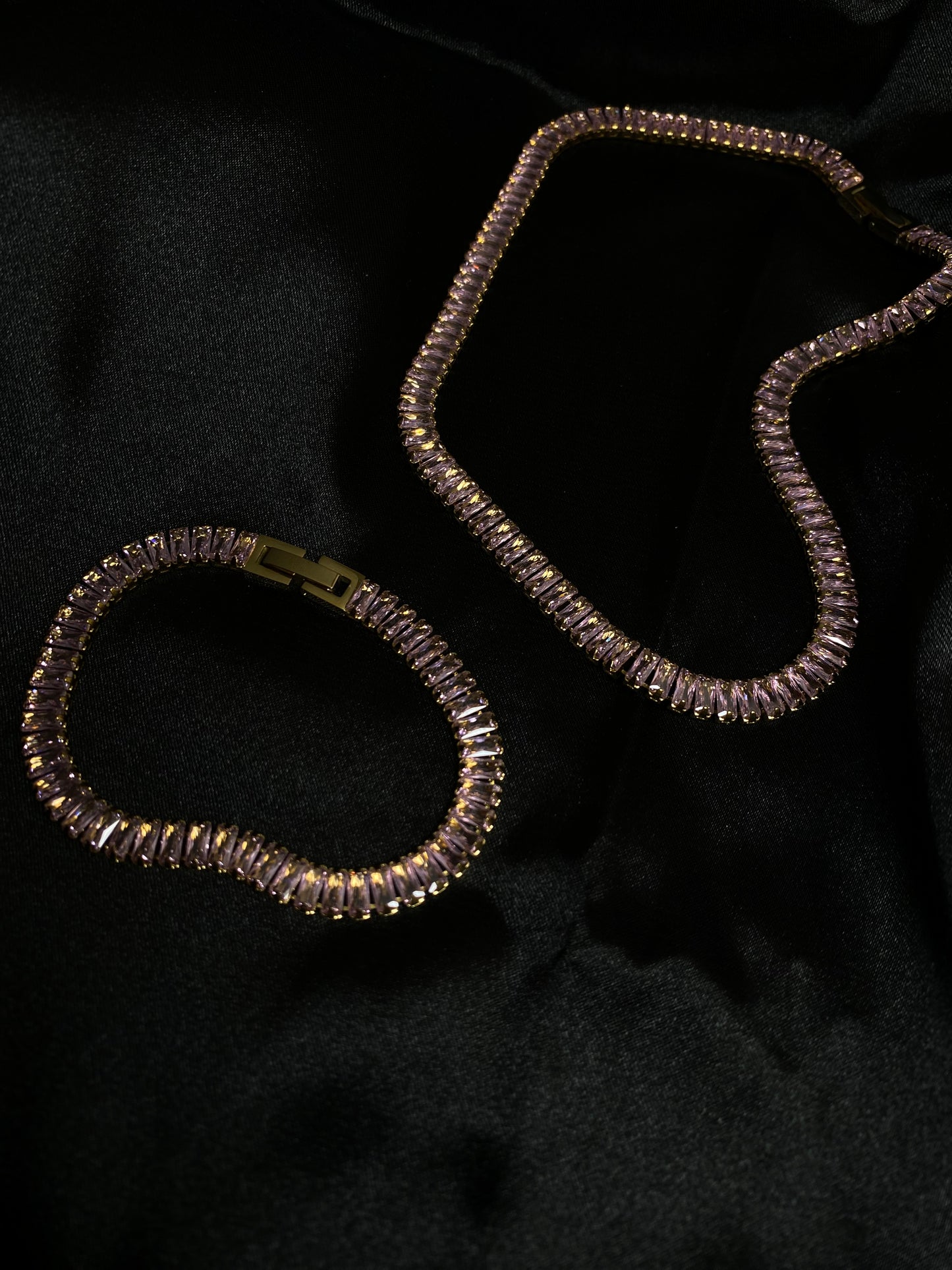 Maloria ketting rosé