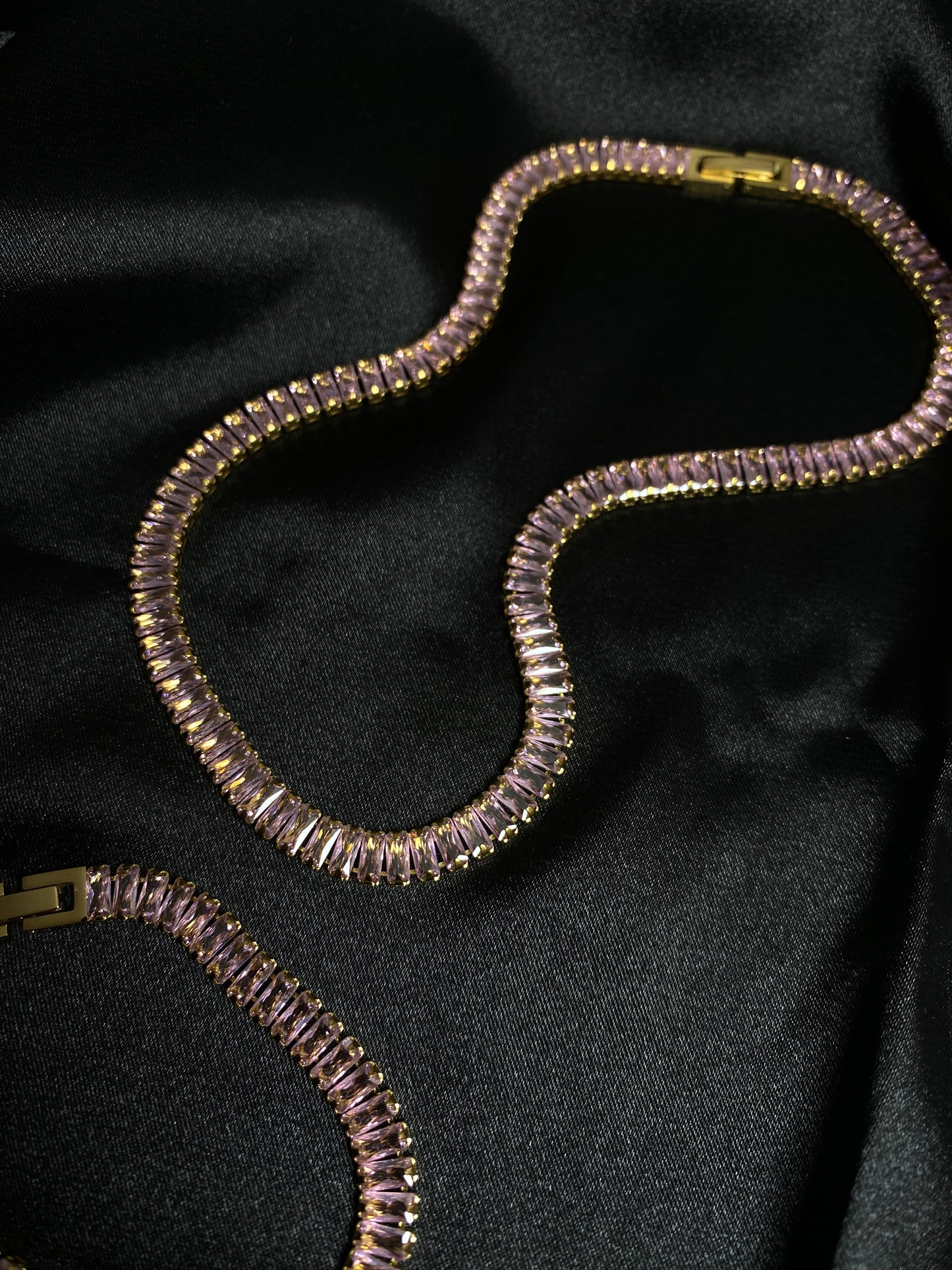 Maloria ketting rosé
