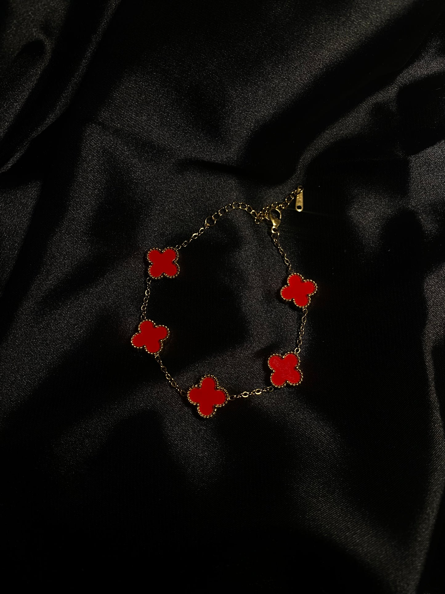 Lira armband rood
