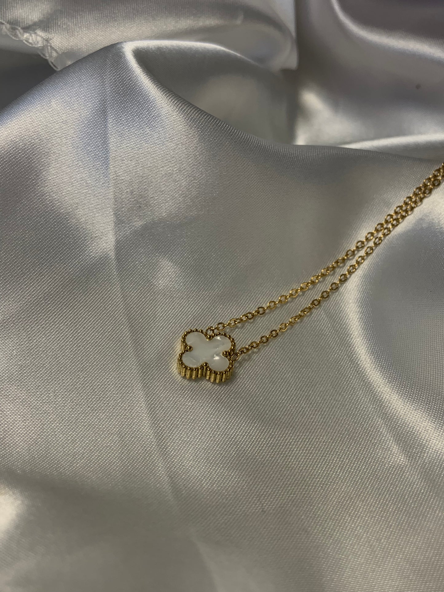 Lira ketting wit