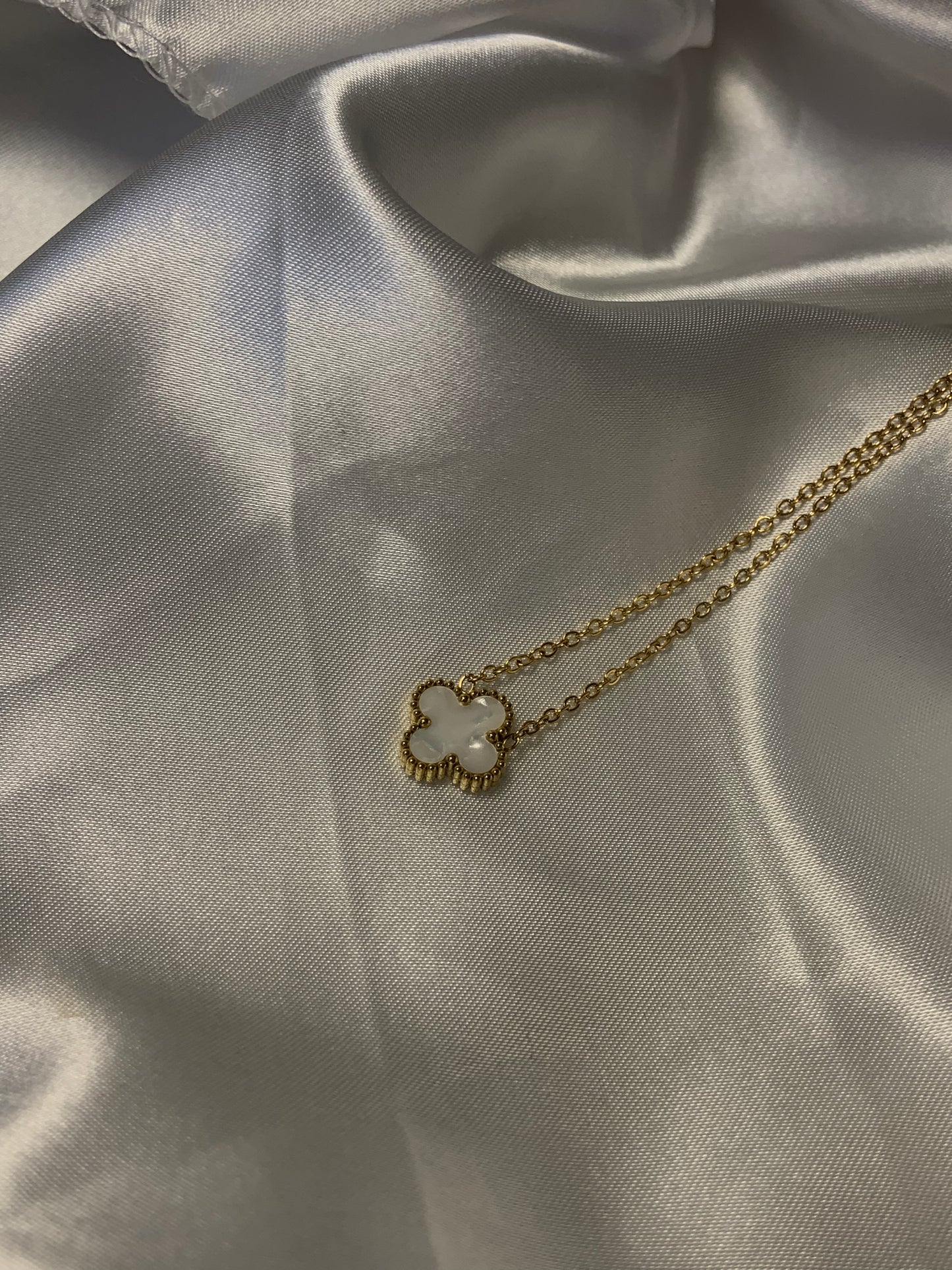 Lira ketting wit