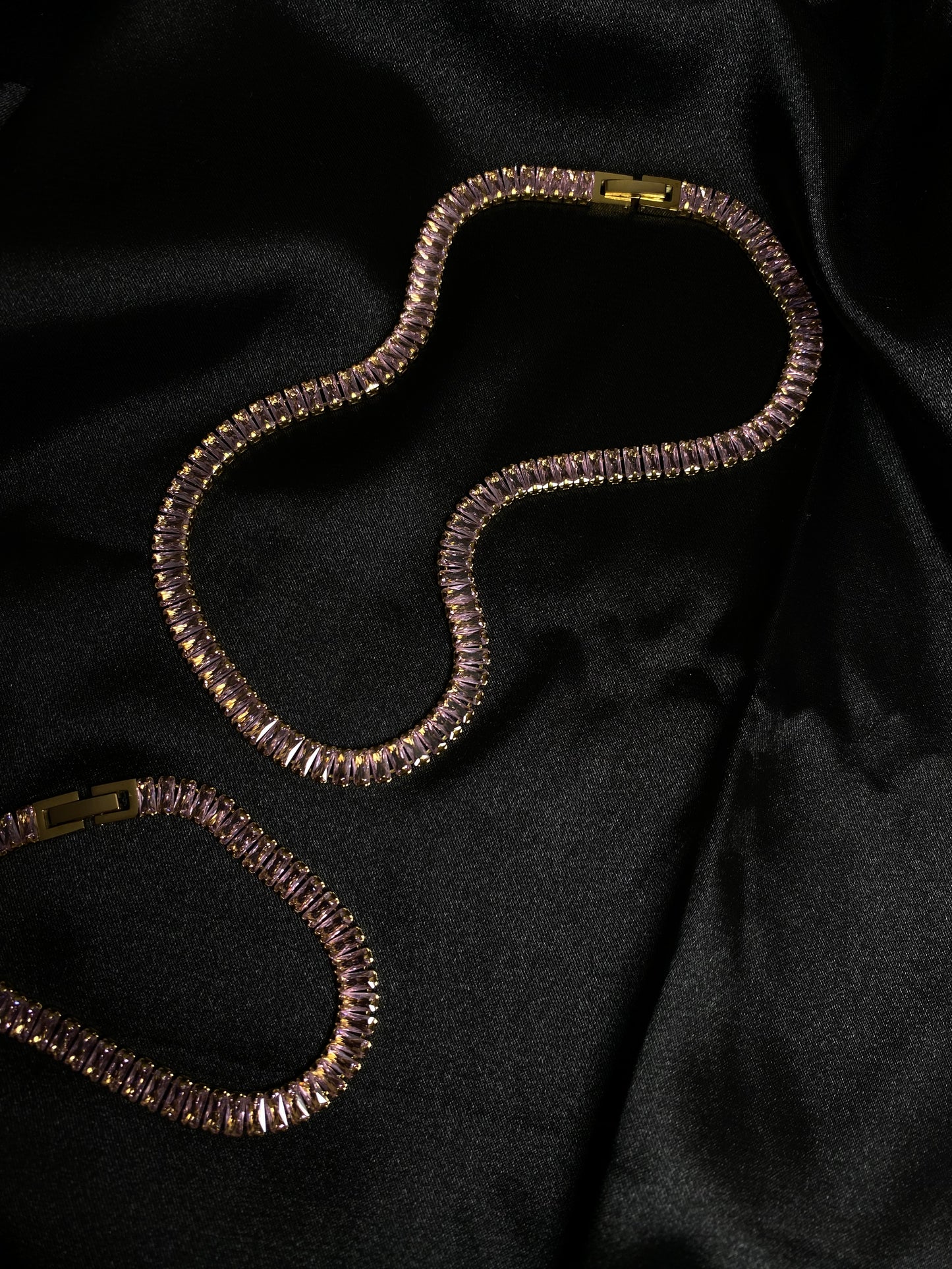 Maloria ketting rosé