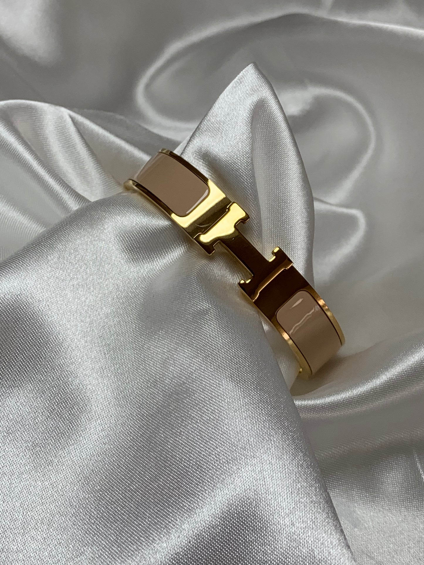 H bracelet beige 