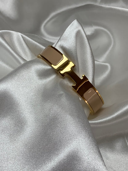 H bracelet beige 